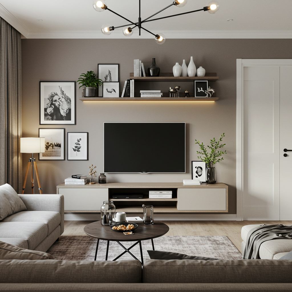 How To Decorate Around A TV: Transform Your Living Space